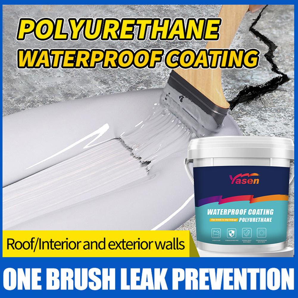 Home Bathroom Repair - 1000g Water-Based Polyurethane Waterproof Coating Exterior