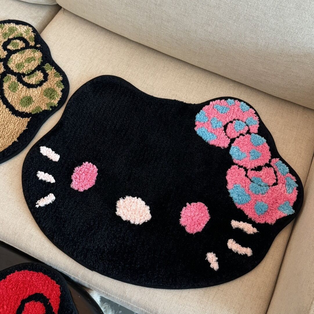 Home Goods Bathroom Rugs - Kawaii hello kitty korean bow bathroom
