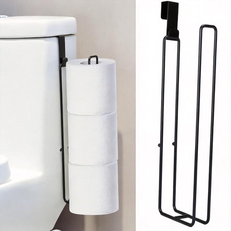 Home Bathroom Wallpaper - Luxury Wall-Mounted Toilet Paper Holder Waterproof