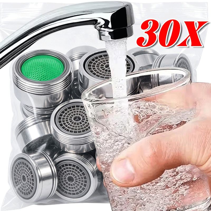 Home Bathroom Supplies - Reusable 24mm Faucet Bubbler Set Splash