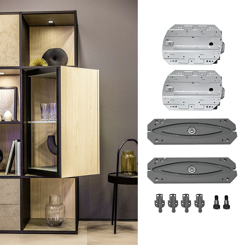 Home Bathroom Remodel - Rotating Bathroom Corner Home Remodeling Cabinet