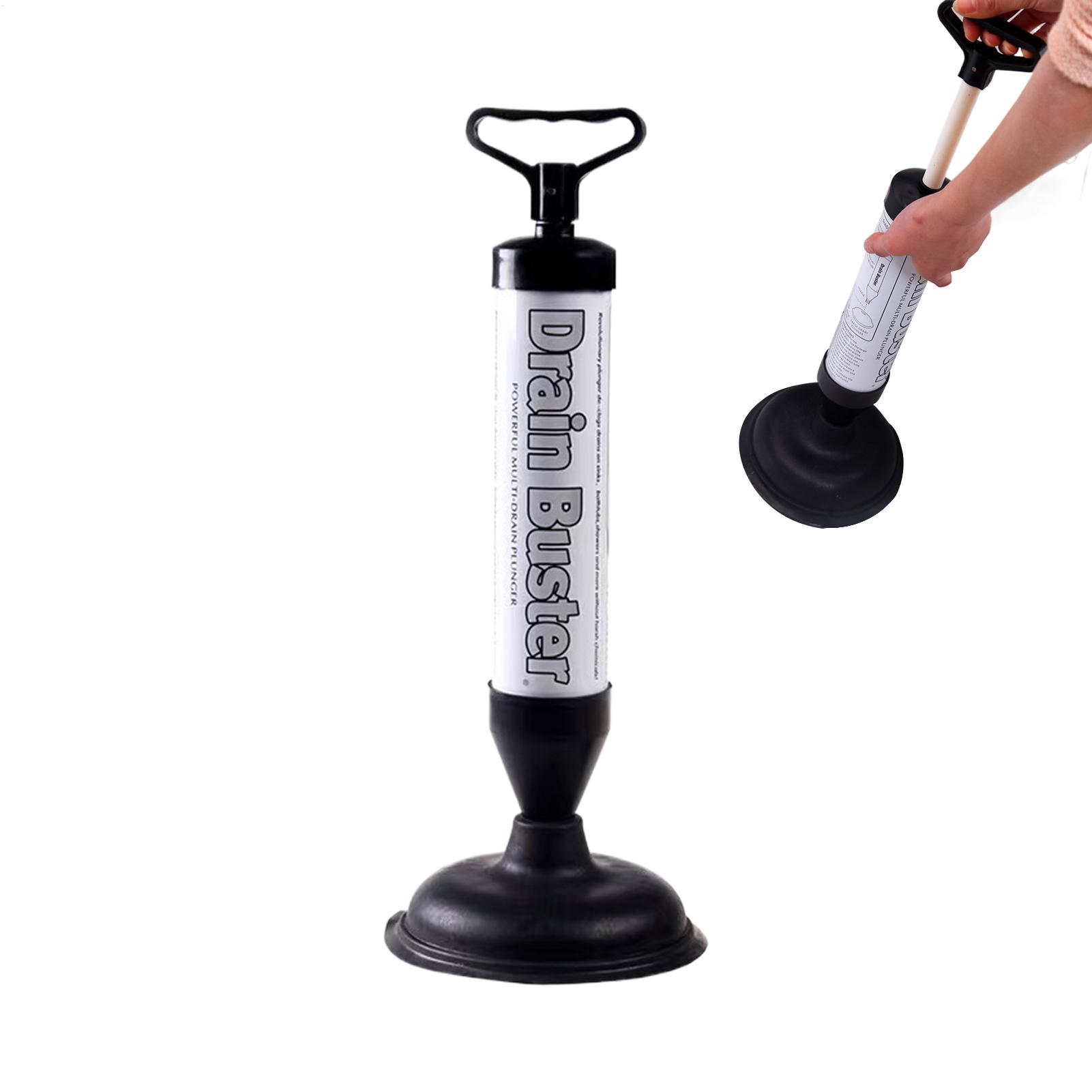Home Bathroom Plumbing - Powerful Drain Buster Plunger Toilet Unblocker