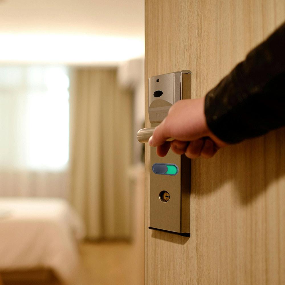 Home Bathroom Occupied Sign - Slider Open Do Not Disturb Sign