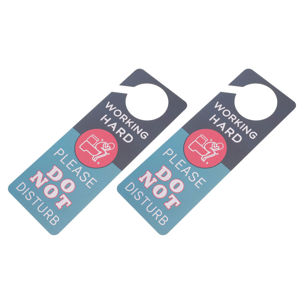 Home Bathroom Occupied Sign - 2Pcs Double Side Door Hanging Sign