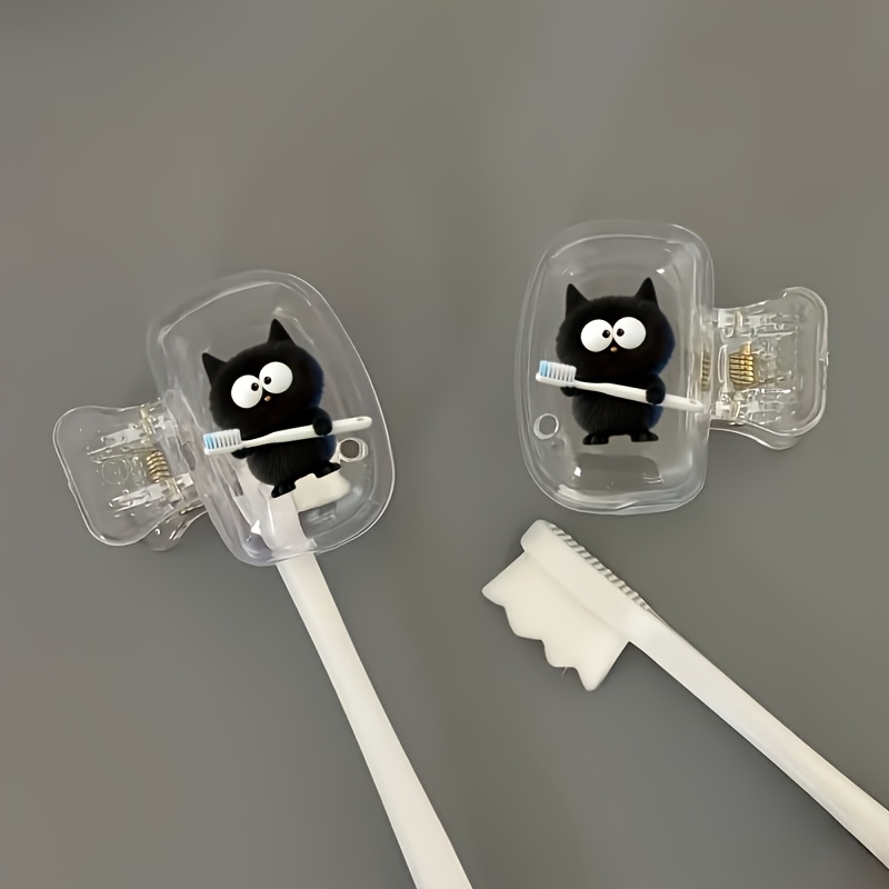 2Pcs Kitten Rose Toothbrush Co - đánh giá và giá Home Bathroom Supplies