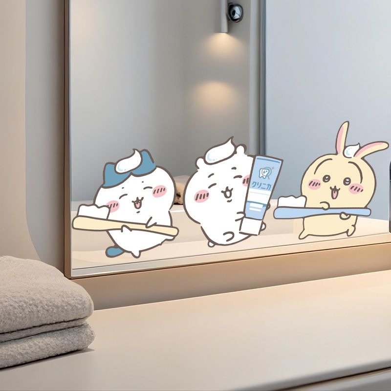 Hot Chiikawa Mirror Stickers S - đánh giá và giá Home Goods Bathroom Accessories