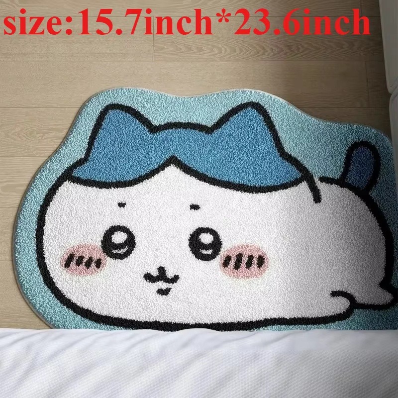 Hot Chiikawa Cartoon Rug Anime - đánh giá và giá Home Bathroom Supplies