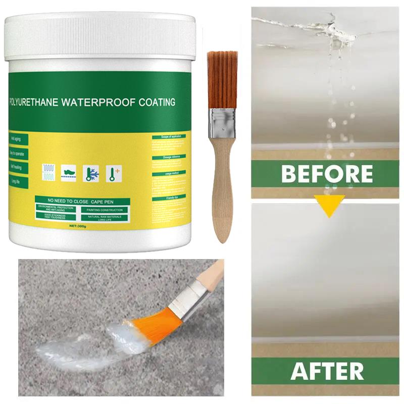 30/100/300g Waterproof Coating - đánh giá và giá Home Bathroom Repair