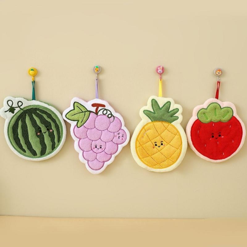 Fruit Hand Towel Kitchen Absor - đánh giá và giá Home Bathroom Supplies