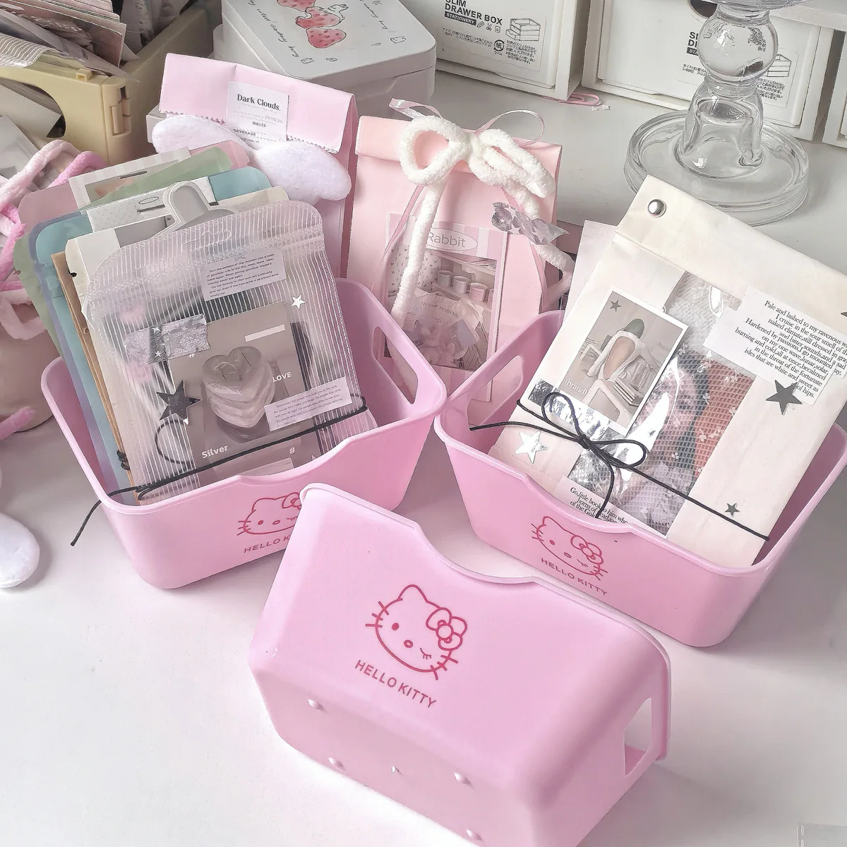 Hello Kitty 2/4Pcs Plastic Org - đánh giá và giá Home Goods Bathroom Accessories