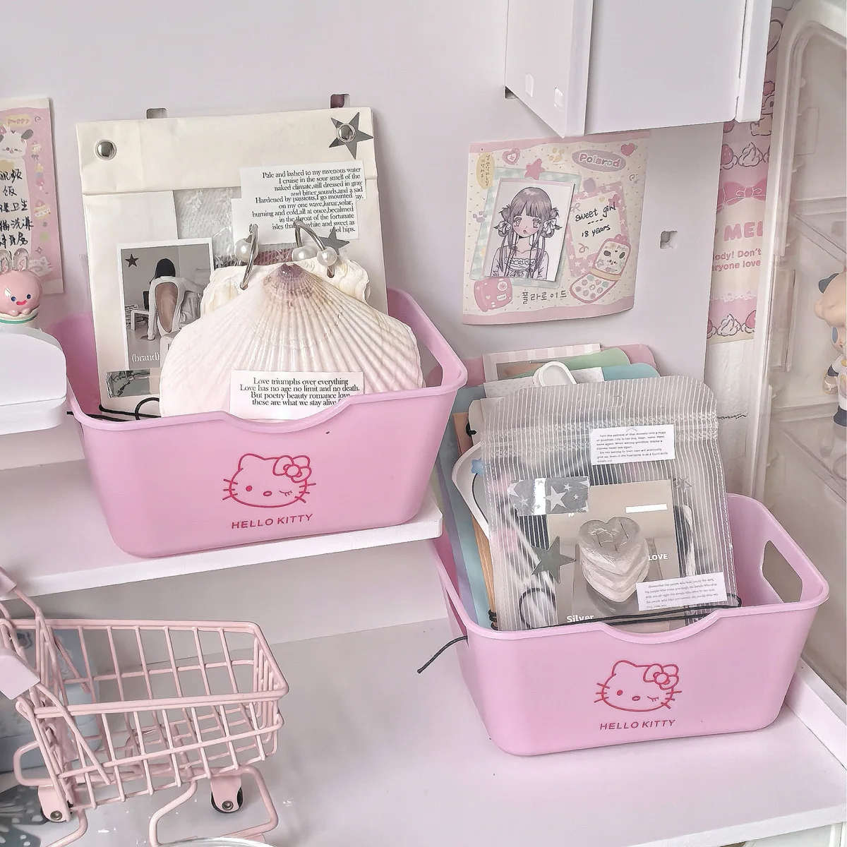 Hello Kitty 2/4Pcs Plastic Org - đánh giá và giá Home Goods Bathroom Accessories