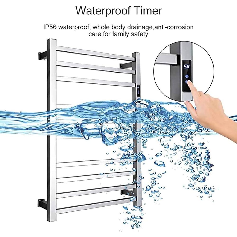 Electric Towel Warmer,with Tim - đánh giá và giá Towel Bar Stainless