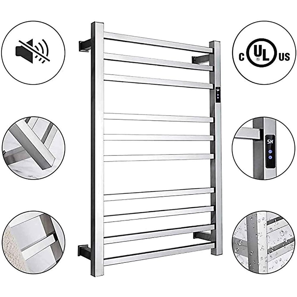 Electric Towel Warmer,with Tim - đánh giá và giá Towel Bar Stainless