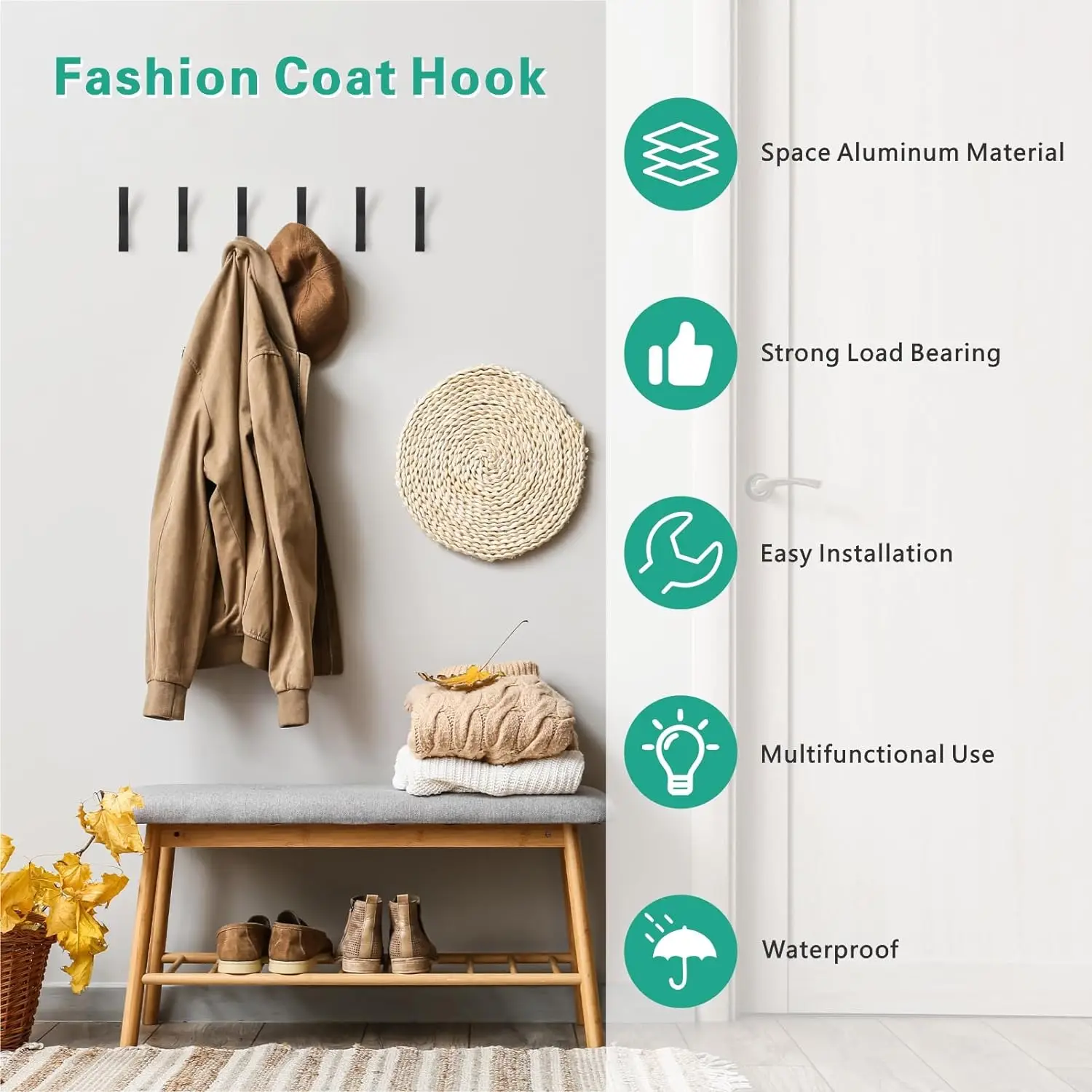 4/5/6pcs Cloth Hook Wall Drill - đánh giá và giá Towel Bar Stainless