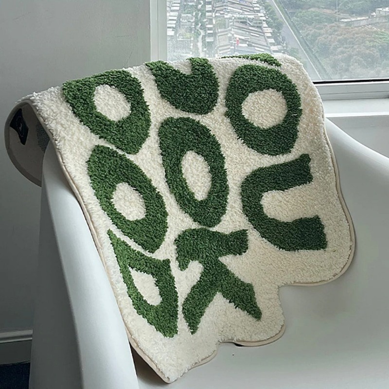 Tufted You Look Good Rug Custo - đánh giá và giá Home Goods Bathroom Rugs