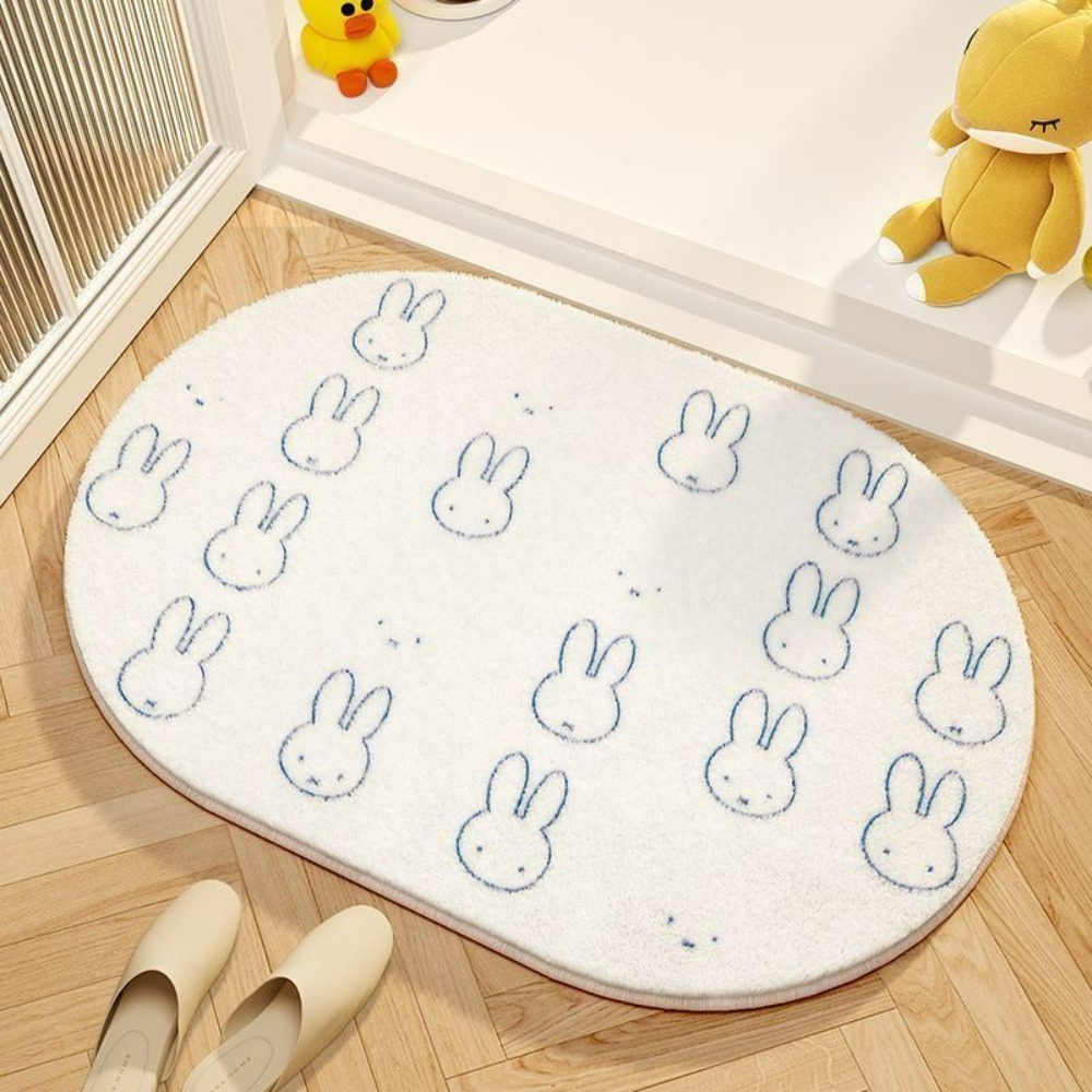 Miffy Cartoon Floor Mat Soft I - đánh giá và giá Home Goods Bathroom Accessories