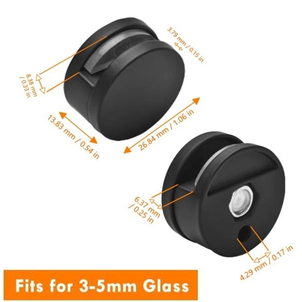 4pcs Glass Mirror Clamp Fixing - đánh giá và giá Home Hardware Bathroom Mirrors