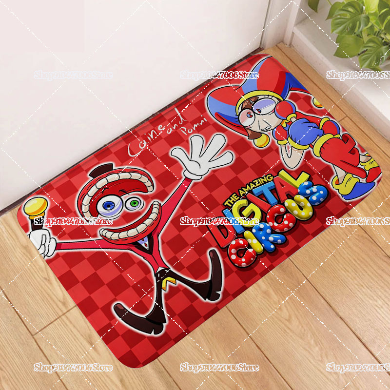 Cartoon The Amazing Circus Vel - đánh giá và giá Home Goods Bathroom Rugs