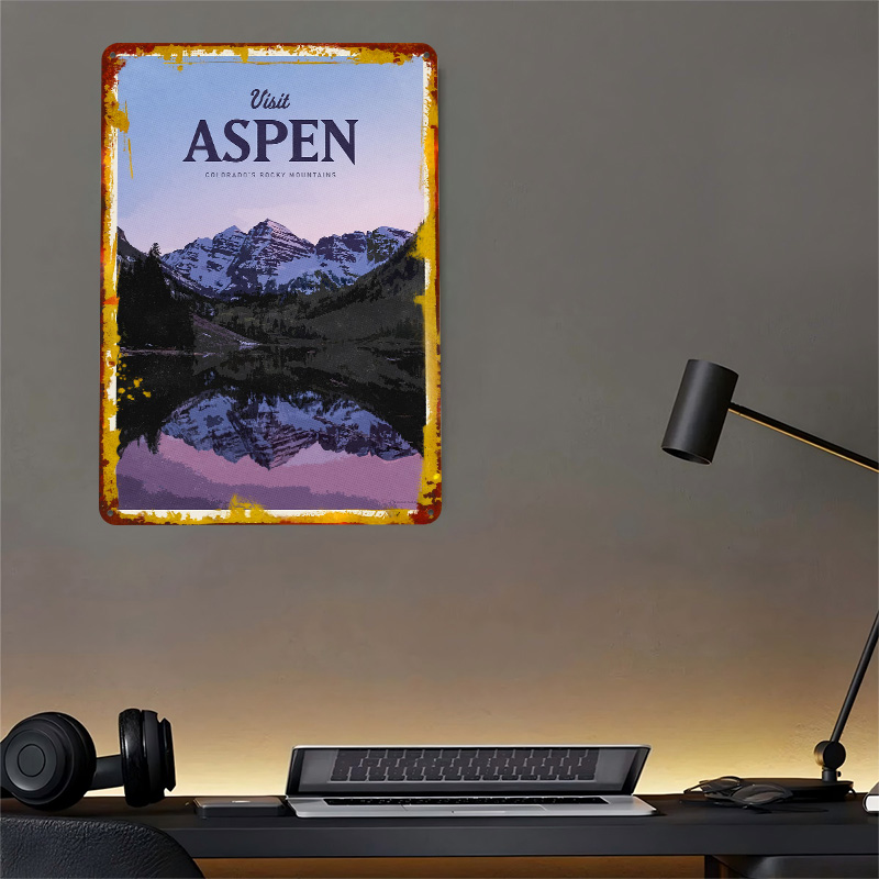 Visit Aspen 3D Texture Printed - đánh giá và giá Bathroom Home Visit