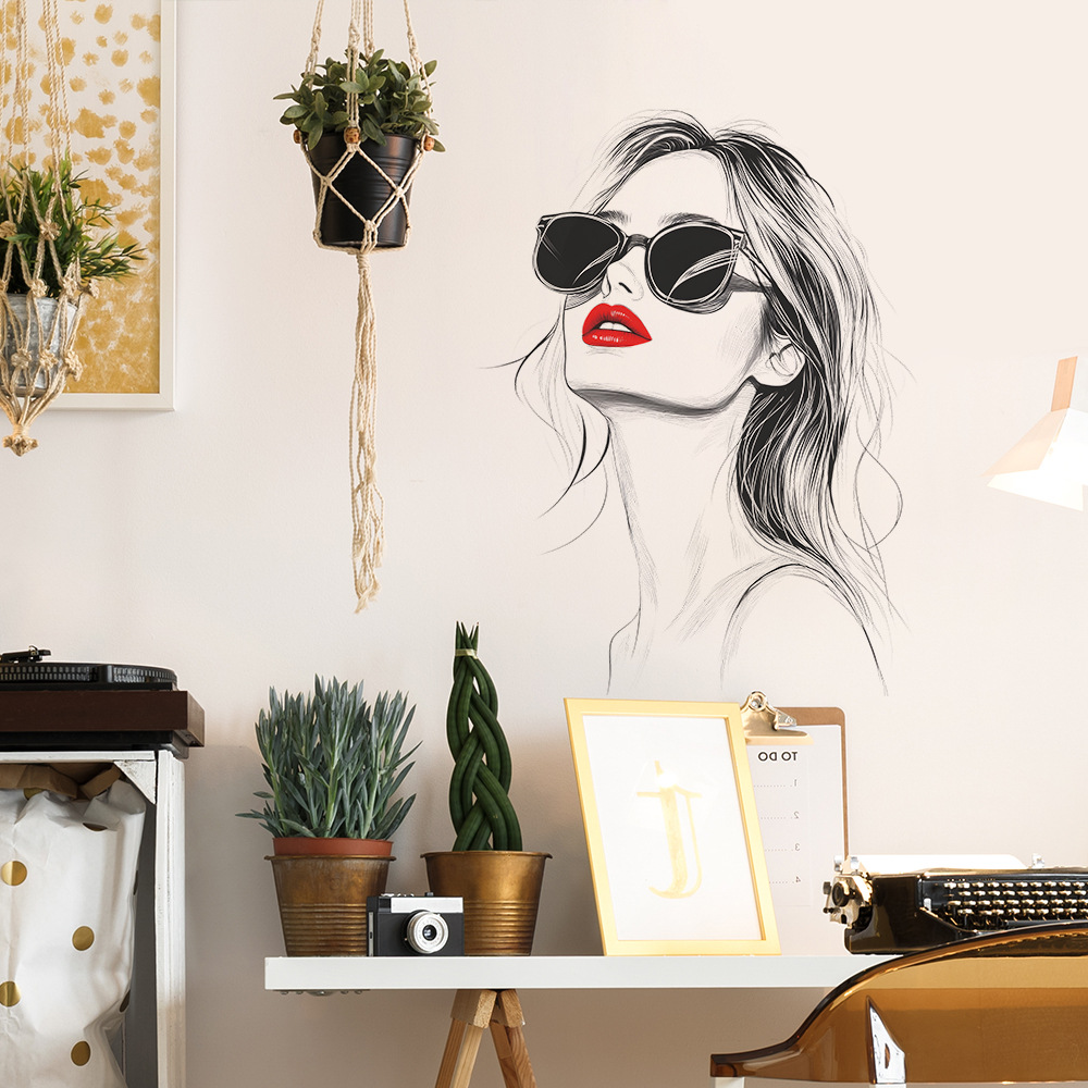 Urban Beauty Wall Sticker For  - đánh giá và giá Home Bathroom Wallpaper