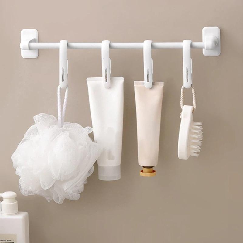 Multi-Purpose Hanging Clips Ho - đánh giá và giá Home Bathroom Supplies