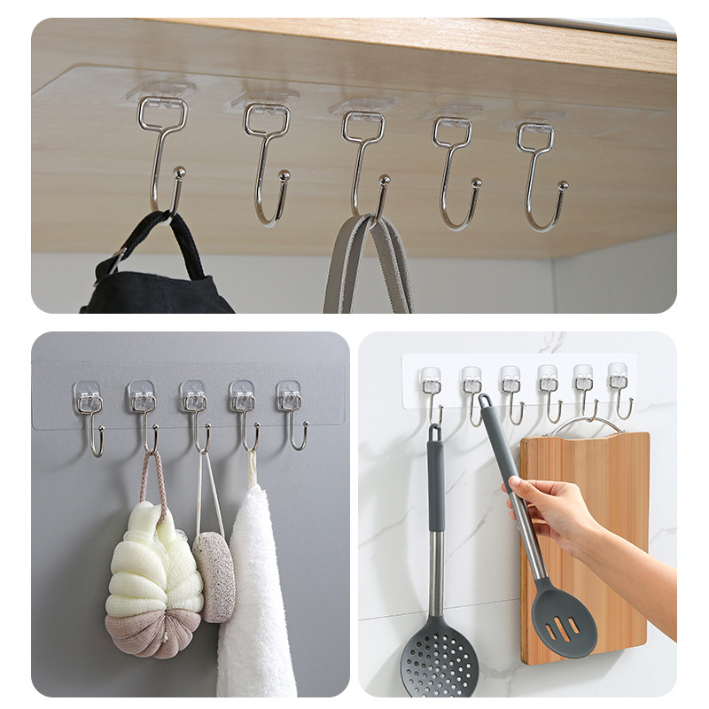 3/4/5/6 Hàng Móc Treo Tường Tr - đánh giá và giá Towel Bar Stainless