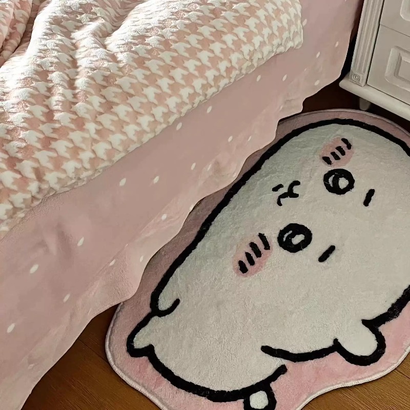 Anime Chiikawa Plush Rug Hachi - đánh giá và giá Home Goods Bathroom Rugs