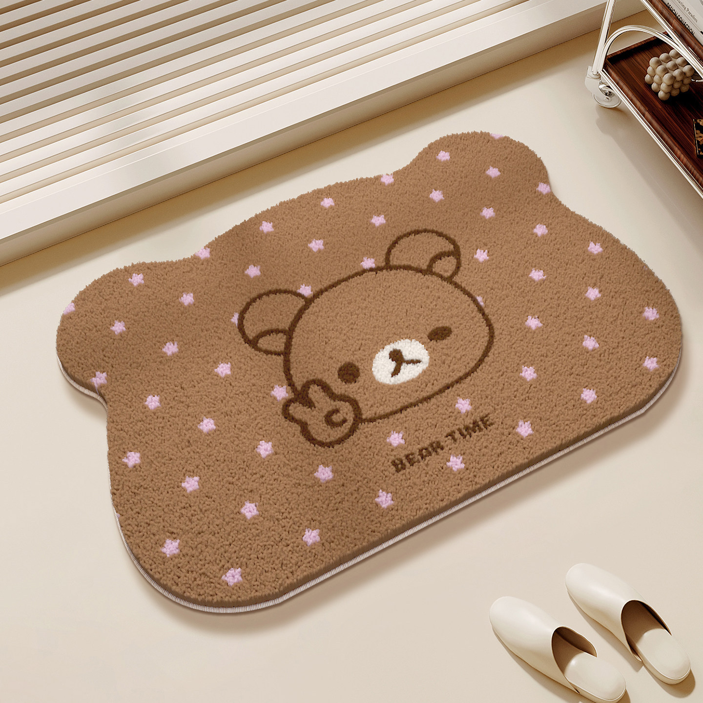 Rilakkuma & Kiiloitori Bear Ca - đánh giá và giá Home Goods Bathroom Rugs