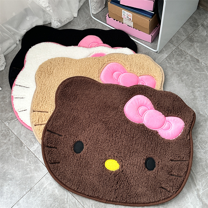 Anime Hello Kitty Plush Rug So - đánh giá và giá Home Goods Bathroom Rugs