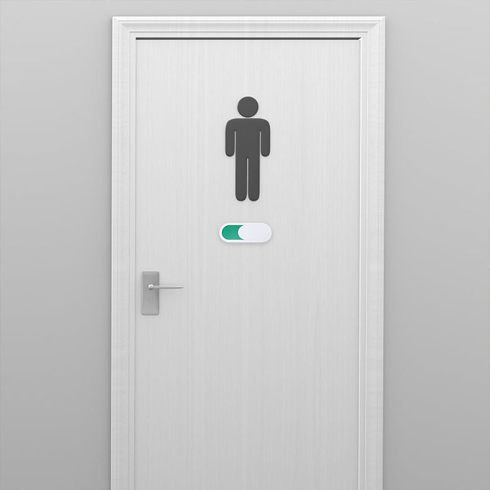 2Pcs Sliding Door Sign for Bat - đánh giá và giá Home Bathroom Occupied Sign