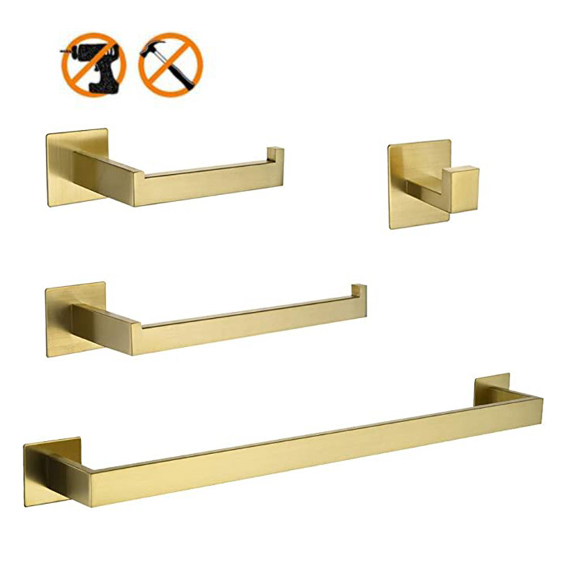 304 Stainless Steel 4-Piece Go - đánh giá và giá Towel Bar Stainless