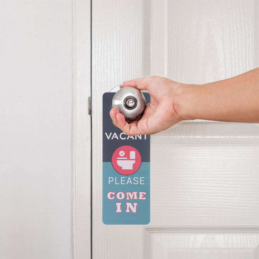 2Pcs Hanging Bathroom Sign Dou - đánh giá và giá Home Bathroom Occupied Sign