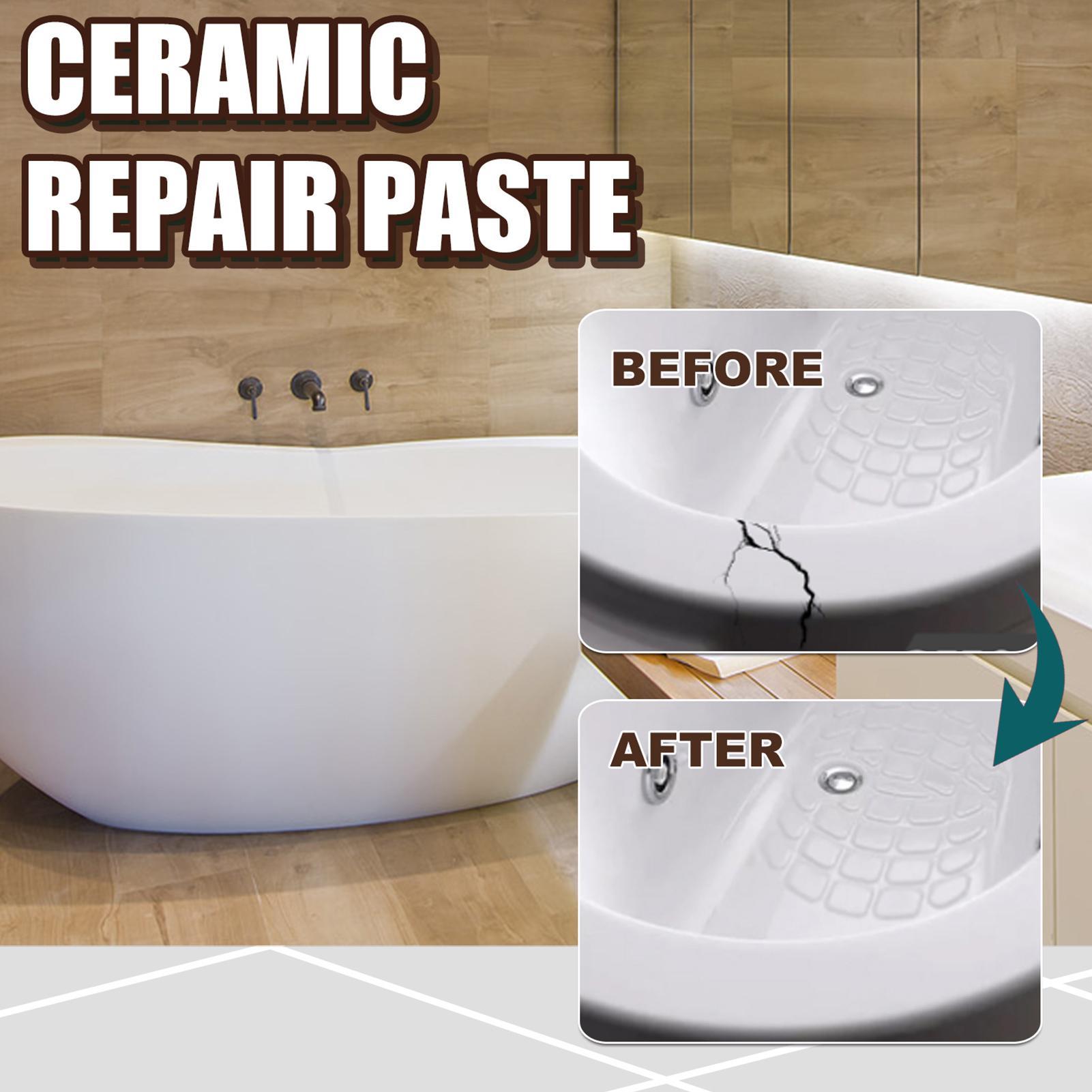 Bathtub Crack Repair Paste Kit - đánh giá và giá Home Bathroom Repair