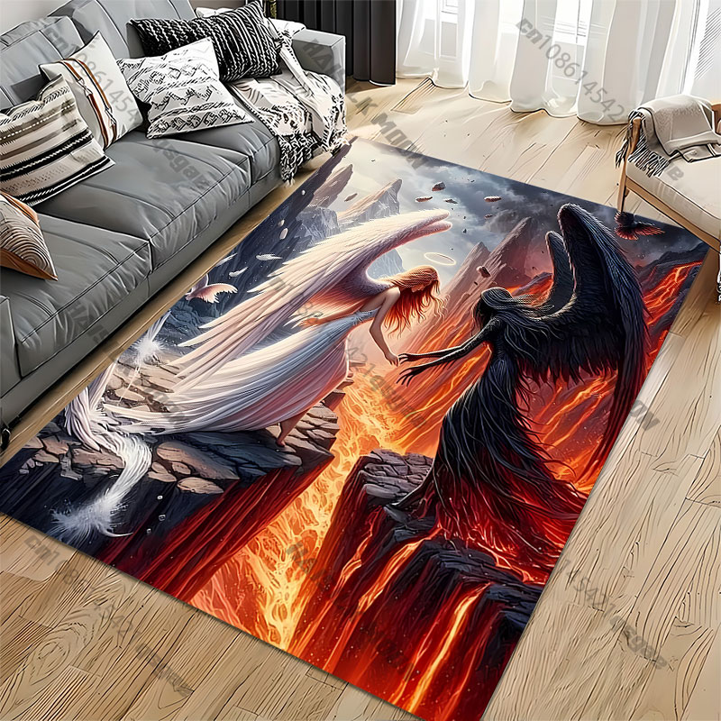 Good versus evil duality carpe - đánh giá và giá Home Goods Bathroom Rugs