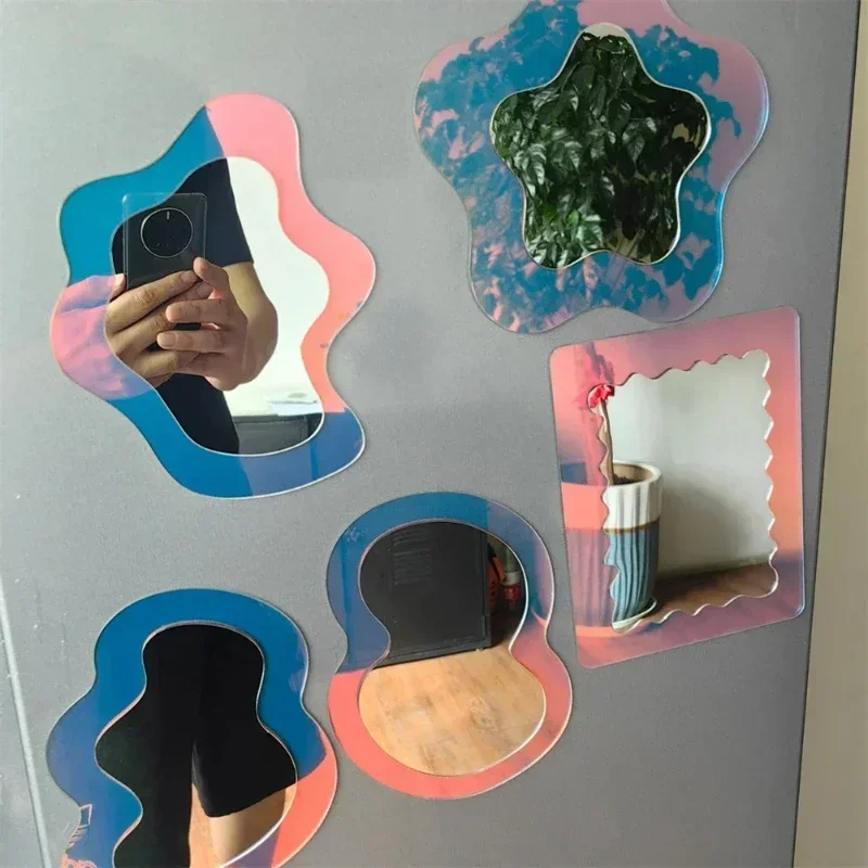 Magnetic Geometric Pattern Mir - đánh giá và giá Home Essentials Bathroom Cabinet