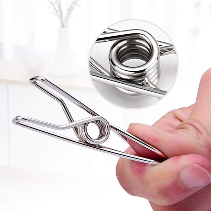 10/50PCS Stainless Steel Clips - đánh giá và giá Towel Bar Stainless