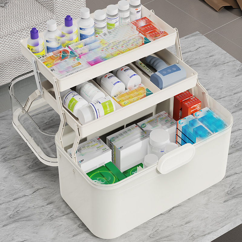 Large Capacity Clear Lid Medic - đánh giá và giá Home Bathroom Supplies