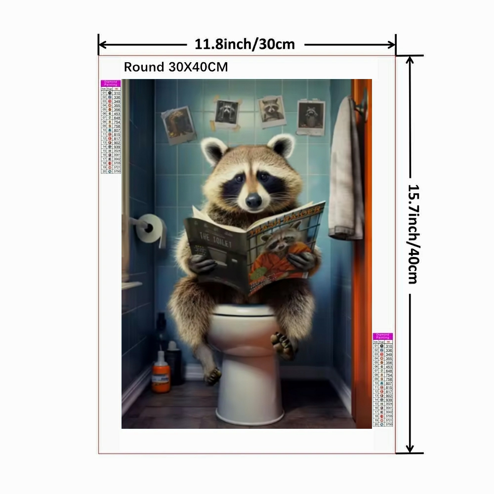 Animals Diamond Painting Art F - đánh giá và giá Home Bathroom Wallpaper