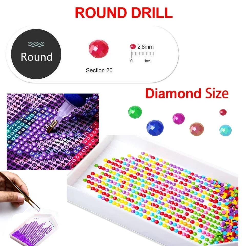 Animals Diamond Painting Art F - đánh giá và giá Home Bathroom Wallpaper