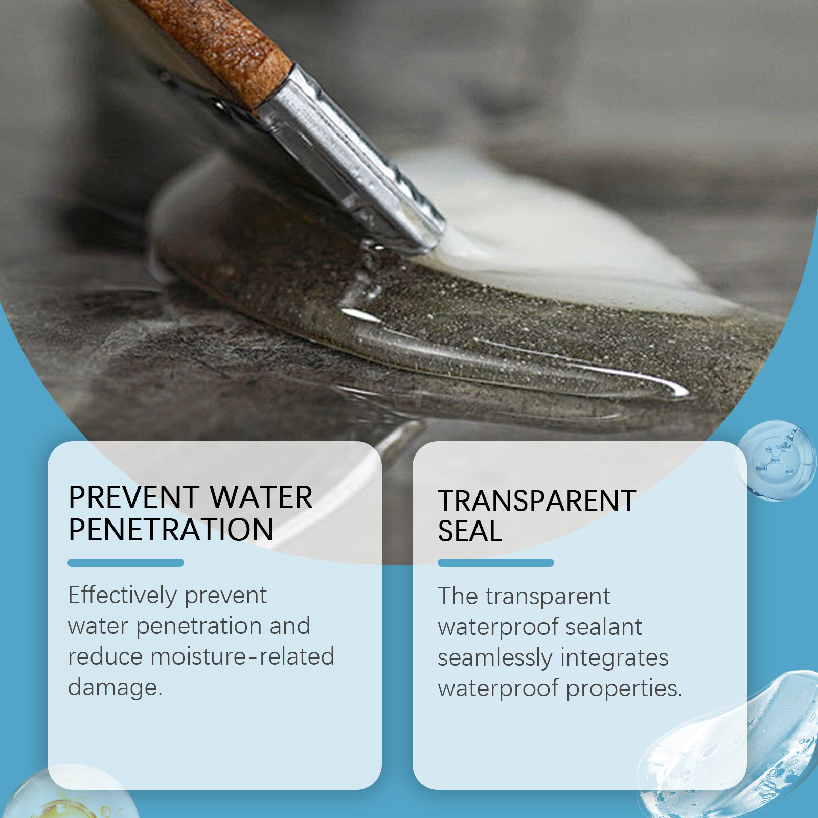 Transparent Waterproof Sealant - đánh giá và giá Home Bathroom Repair