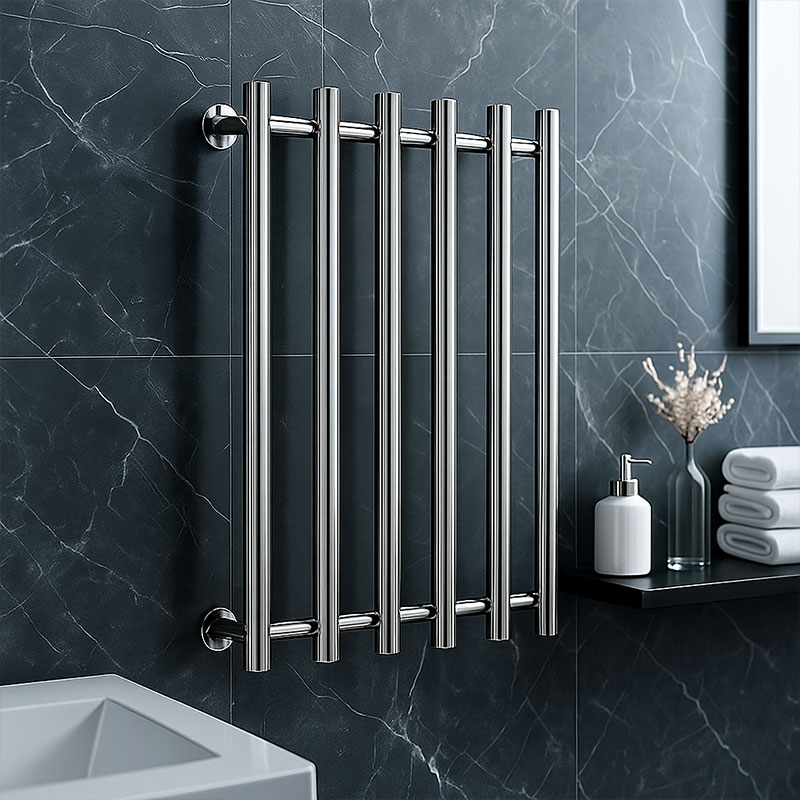 Stainless Steel Vertical Heate - đánh giá và giá Towel Bar Stainless