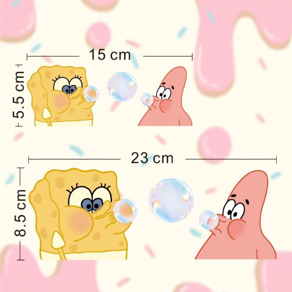 SpongeBob Bathroom Mirror Deca - đánh giá và giá Home Bathroom Supplies