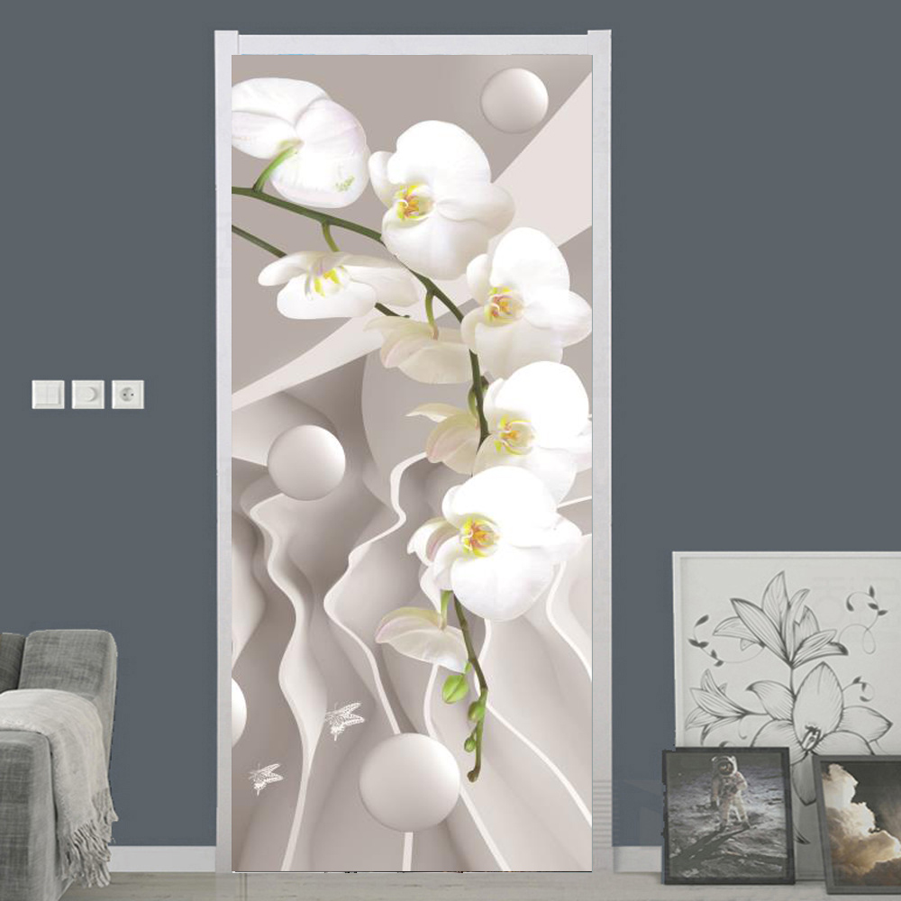Trắng Hoa Hồng Giấy Dán Tường  - đánh giá và giá Home Bathroom Wallpaper