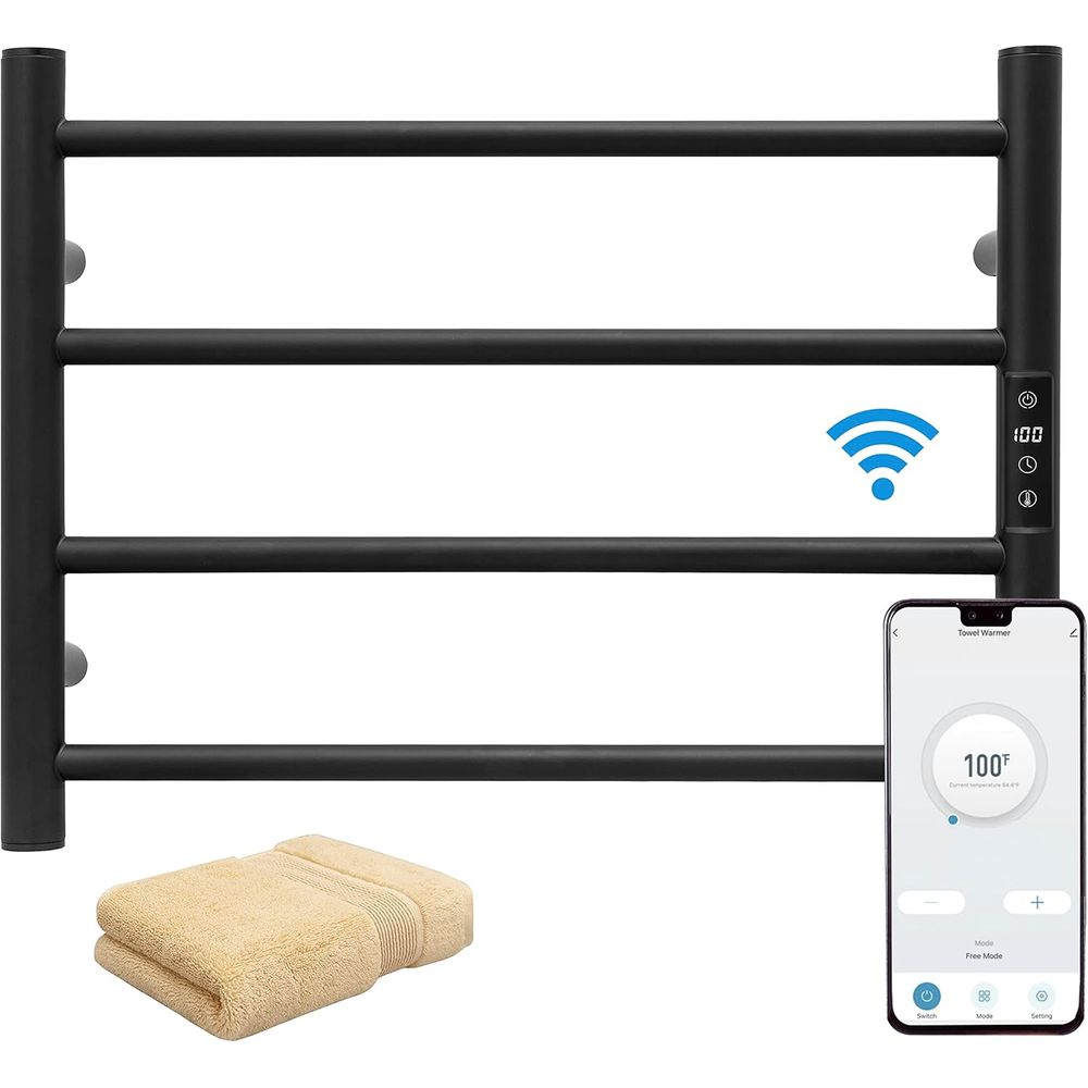 KEG Smart WiFi Towel Warmer Wa - đánh giá và giá Towel Bar Stainless